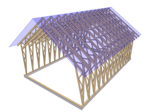 Santvaros ūkiniam pastatui